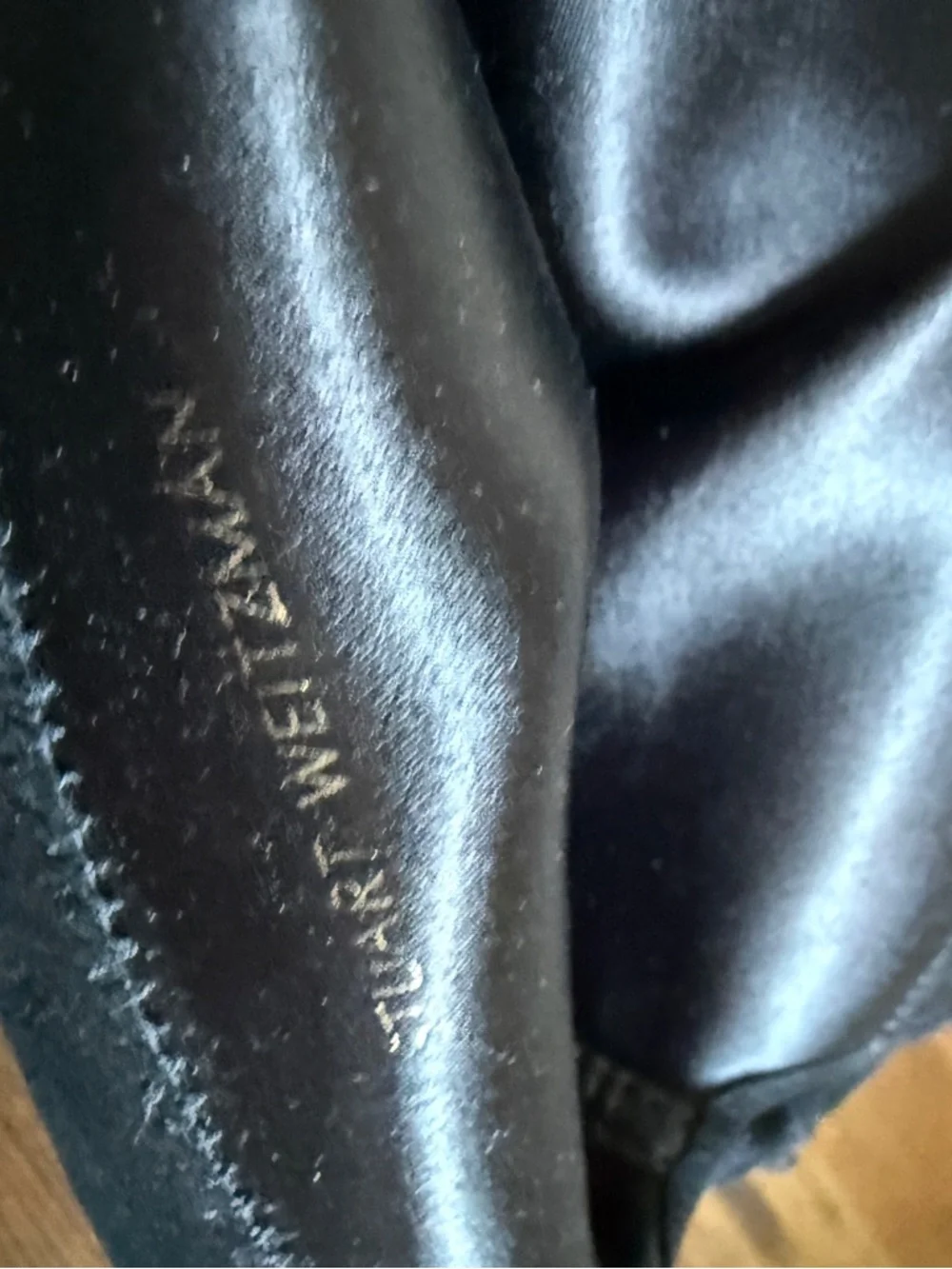 Stuart Weitzman Black Over-the-Knee TIELAND OVER-THE-KNEE BOOT Sz 11